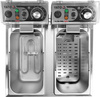 Elektromos olajsütő 2 medencés 2x5 l | YATO YG-04621
