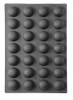 Szilikon forma FÉL GÖMB, 60x39,5x(M)3,5 cm | HENDI 677216