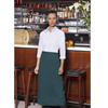 Kellner kötény bistro basic fenyőzöld | KARLOWSKY BBSS 1-80-Stck