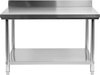 Rozsdamentes munkaasztal polccal 150x70x85 cm | YATO YG-09034