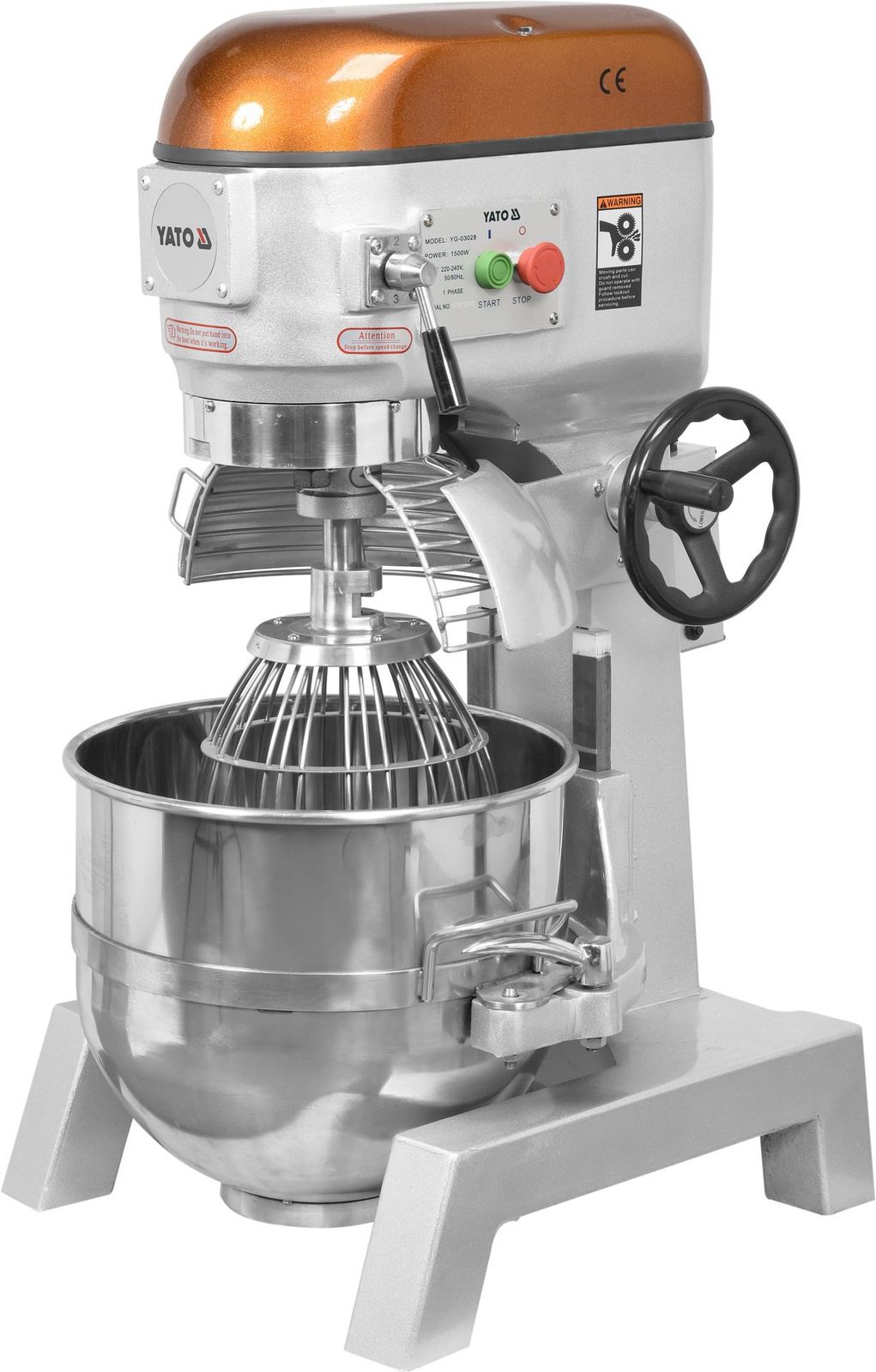 Bolygókeverő, dagasztógép - 40 l | YATO YG-03028
