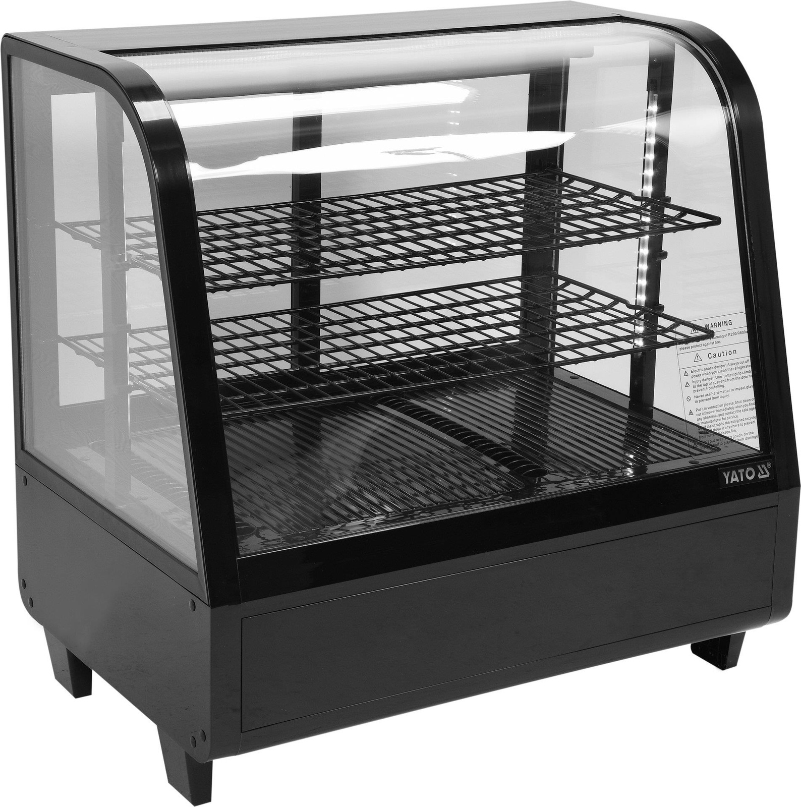 Hűtött bemutató vitrin 100 l | YATO YG-05020