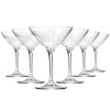 XNO COUPETTE 250 OPTIC pohár, 250 ml, 6 darabos készlet | KROSNO GLASS F57D493022001020