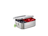 Ebédtartó doboz LUNCHBUDDY, rozsdamentes acél, 18.5x13.5x6.5 cm, 800 ml | APS 66900