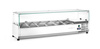 Hűtött feltétvitrin 6xGN 1/3, kapacitás 6x1/3 GN, 140x39,5x43 cm | ARKTIC 232972