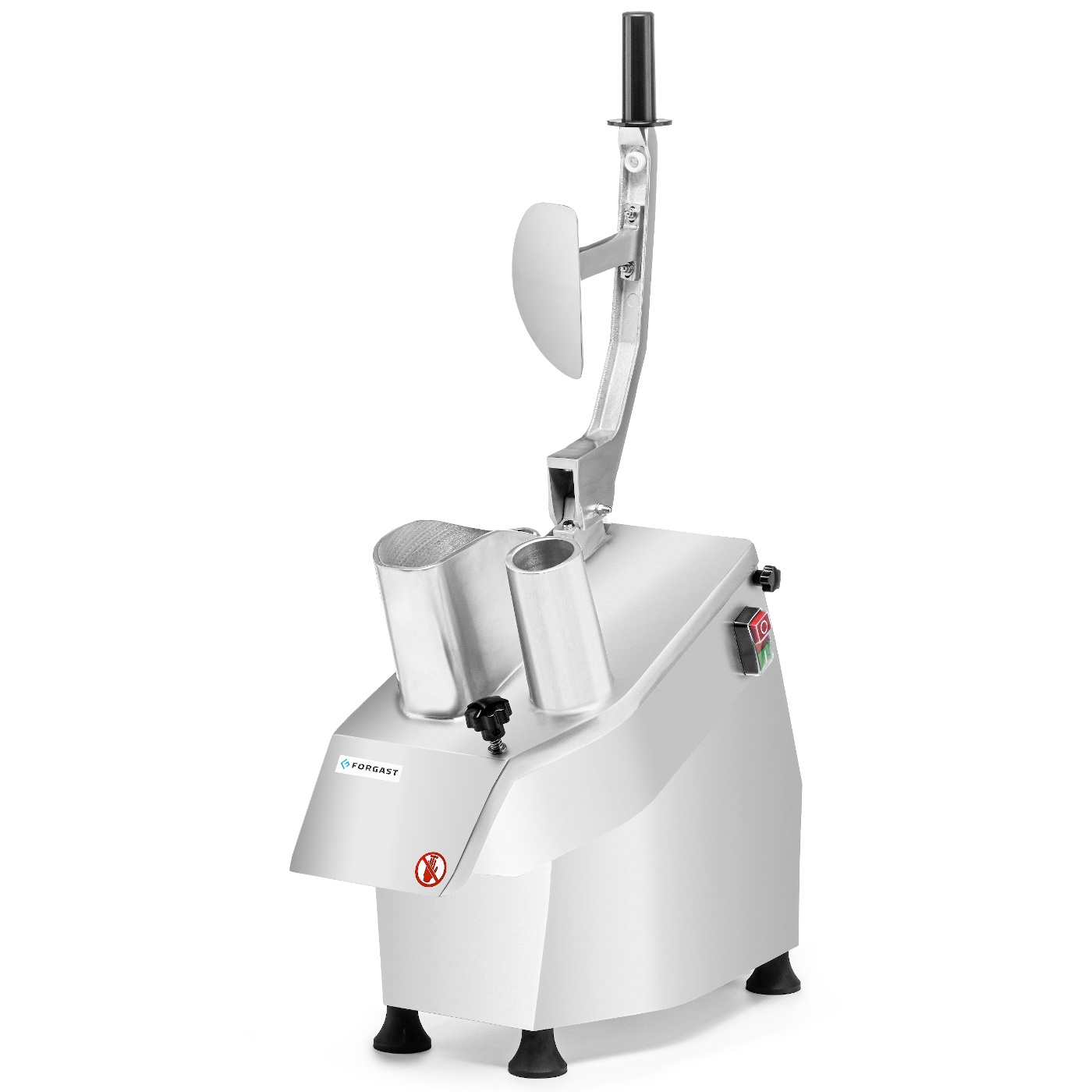 Elektromos zöldségszeletelő tárcsakészlettel, 40 kg/óra, 0.55 kW, 230 V | FORGAST FG10001
