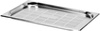 GN 1/1 tárolóedény 2 cm mély rozsdamentes acélból perforált | YATO YG-00340