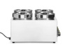 Bemar Thermosystem 4, 16 l, 4 rekesz, rozsdamentes acél | HENDI 201466