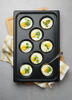 Tükörtojás-sütő lemez, tapadásmentes bevonattal CONVECTOMAT EGGPLATE, GN1/1 | HENDI 808856
