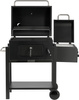 Szén grillsütő DELUXE füstölővel, rács 55x41,5 cm | LUND 99925