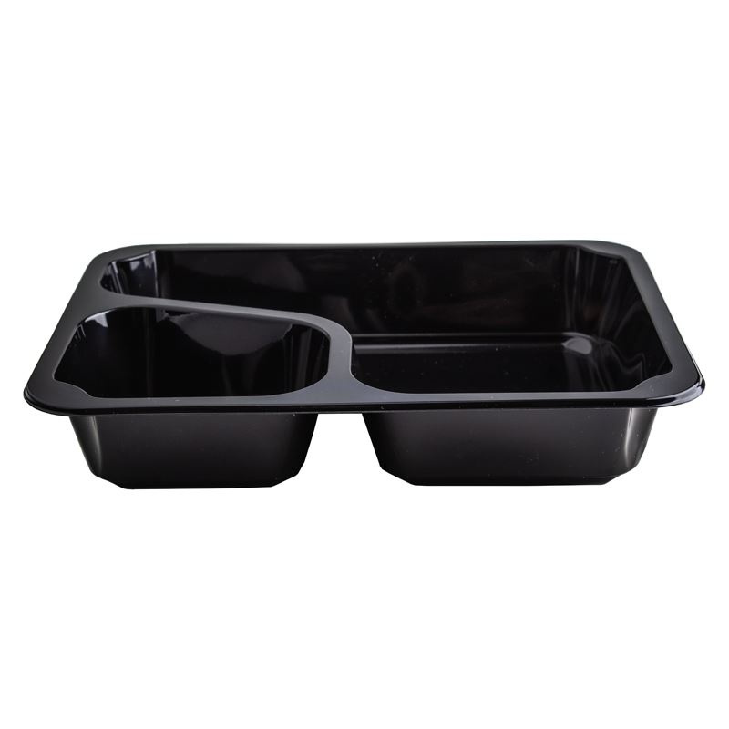 Hegeszthető tálca 227x178x50 fekete 2 rekeszes COLT 320db | GUILLIN MAPCORCT22750DC