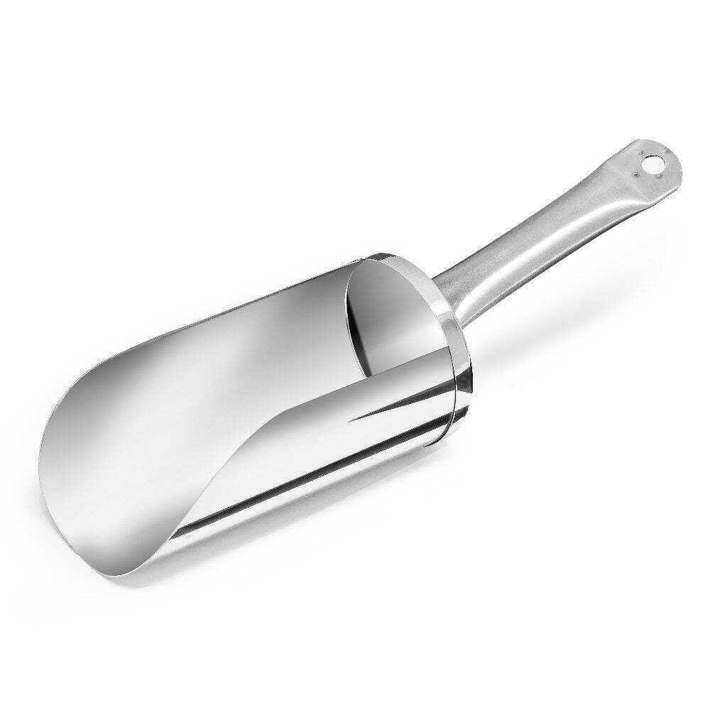 Acél merőlapát, 1 l, 10 cm átmérőjű, rozsdamentes acélból | FORGAST FG11326