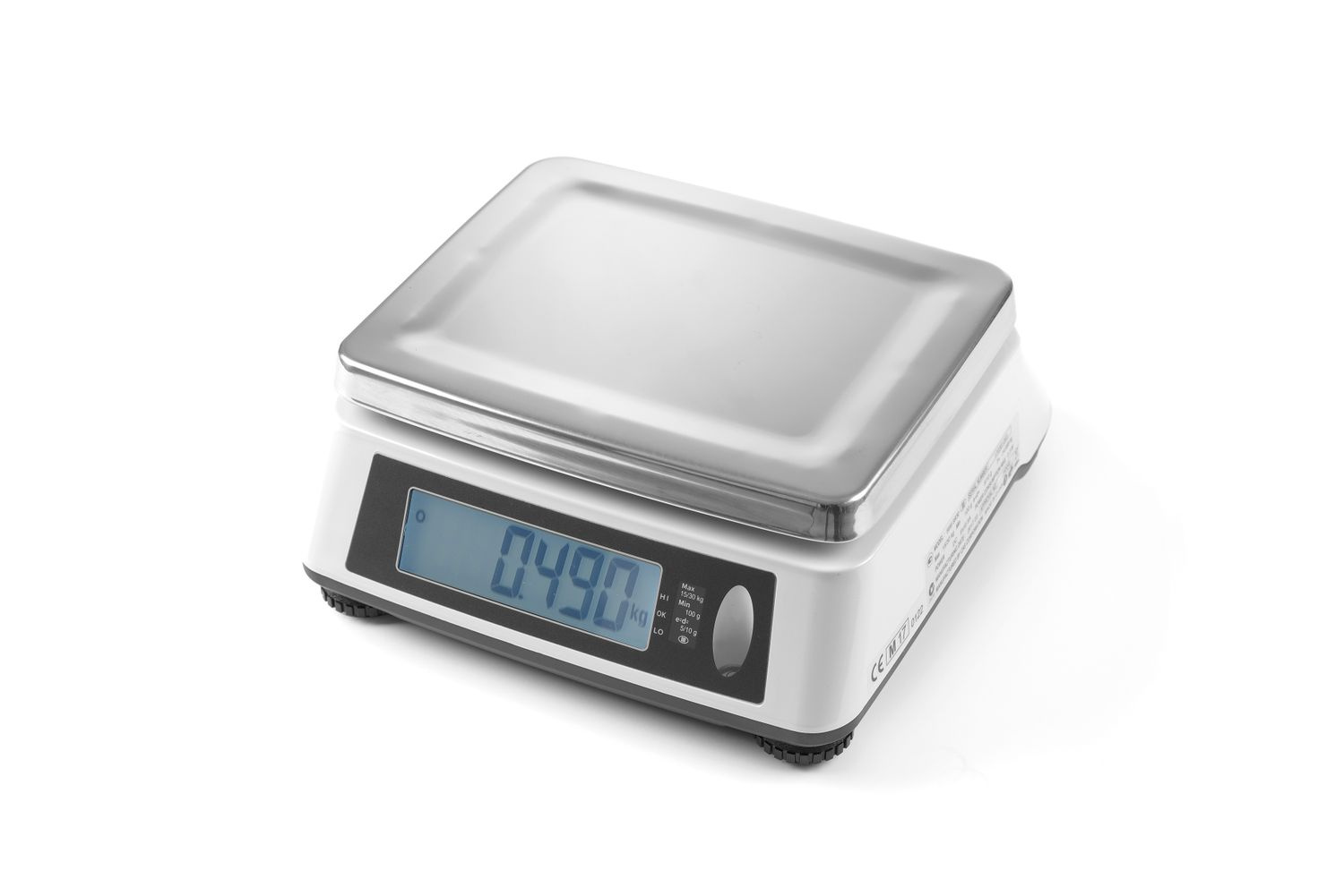 Konyhai mérleg hitelesítéssel 30 kg | HENDI 580424
