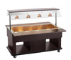 Melegen tartó svédasztali kocsi Kids W4110-150W | BARTSCHER 125631V1