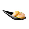 Előételes tálka DROP, melamin, fekete, 10.5x5.5x3 cm, 90 ml | APS 85371