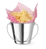 Mini snackes vödör fogantyúval, ⌀13x(M)11 cm | HENDI 425732