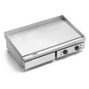 Elektromos dupla grilllap, sima, 72.8x40 cm, 4.4 kW | FORGAST FG09102