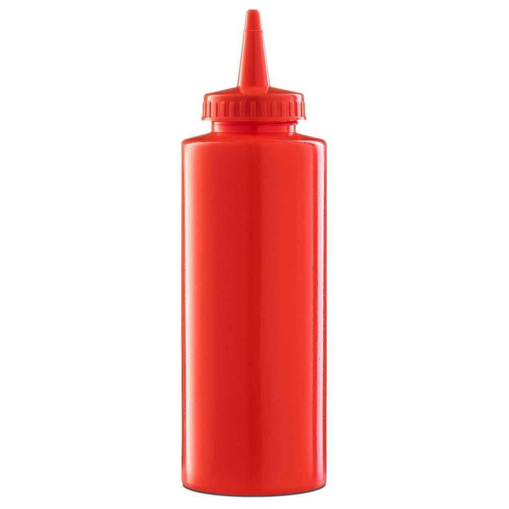 Adagolósz-diszpenzer polietilénből 0,35 l, piros | FORGAST FG03218