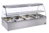 Átadó melegen tartó vitrin párásítással, 4 GN 1/1 | ROLLER GRILL BMV 40 I