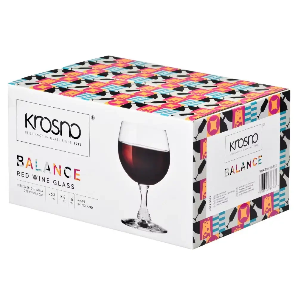 Fehérboros poharak Balance, 260 ml - 6 darabos készlet | KROSNO GLASS FKMA230025008010