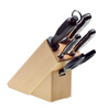 BestCut késkészlet bükkfa tömbben - 5 részes | GIESSER MESSER 9891 b5 bc