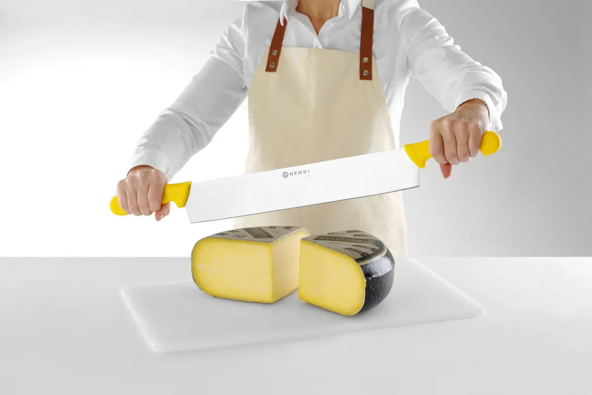 Sajtkés két fogantyúval, hossz: 65 cm | HENDI 856413