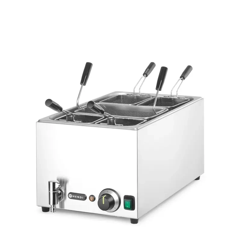 Tésztafőző készülék 25L, 230 V/3500 W, 60.1x32.6x27.9 cm | HENDI 240496