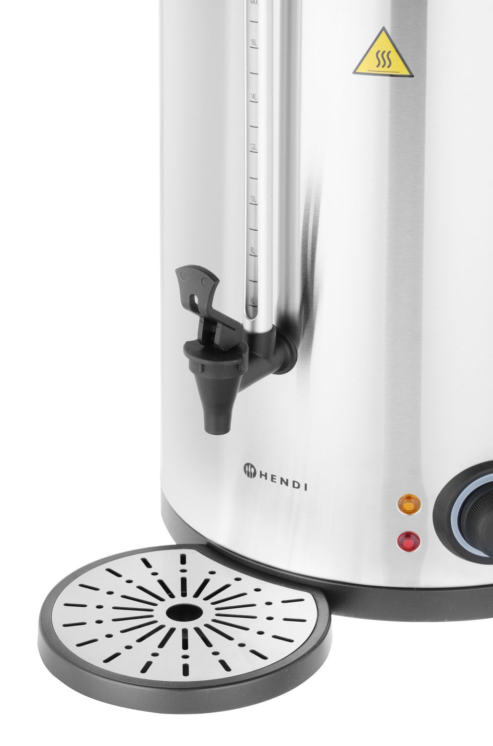 Duplafalú italmelegítő, 10 l, 1,3 kW | HENDI 211168