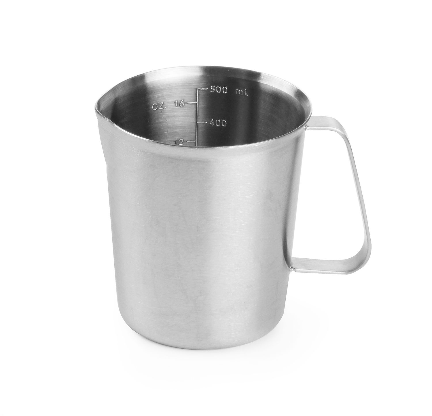 Mérőkancsó rozsdamentes acélból 500 ml | HENDI 516102