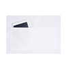 Konyhai kötény Basic 75 x 90 cm zsebbel és csattal fehér | KARLOWSKY BLS 5-3-Stck