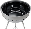 Széngrill, kerek, Ø 54 cm, szürke | YATO YG-20301