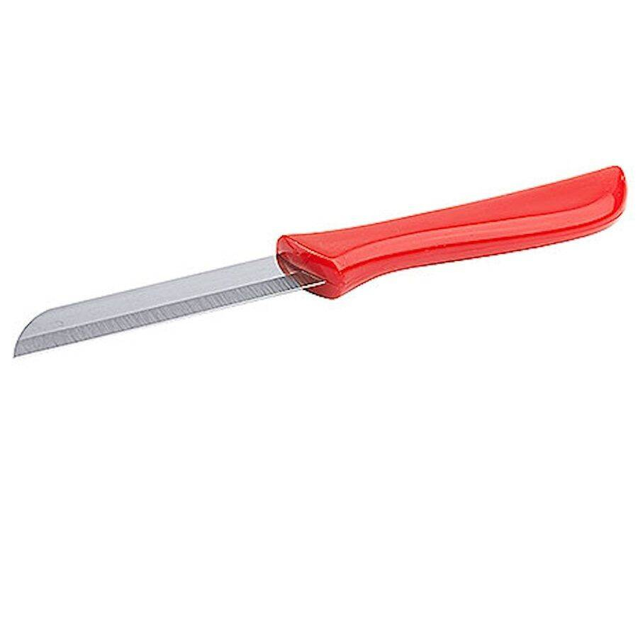 Hámozókés piros nyéllel, pengehossz 7 cm | CONTACTO 3606/070