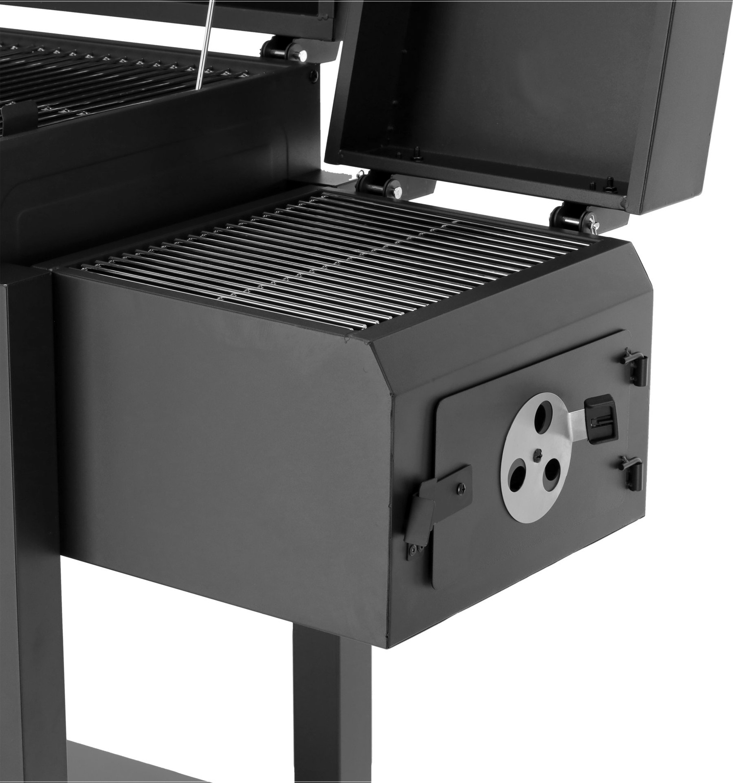 Szén grillsütő DELUXE füstölővel, rács 55x41,5 cm | LUND 99925
