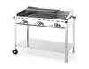 Grill gáz Green Fire Kitchen Line, 3 égős, 17.4 kW | HENDI 149591