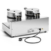 Elektromos dupla belga gofrisütő, ø 18,5 cm, 4 kW, 230 V | FORGAST FG09721