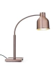 Ételek melegen tartására szolgáló lámpa, hajlítható, rézszínű, 220-240V/250 W, 26.8x20.3x66 cm | HENDI 273753