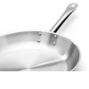 Szálcsiszolt acél serpenyő 24 cm | FORGAST FG02303