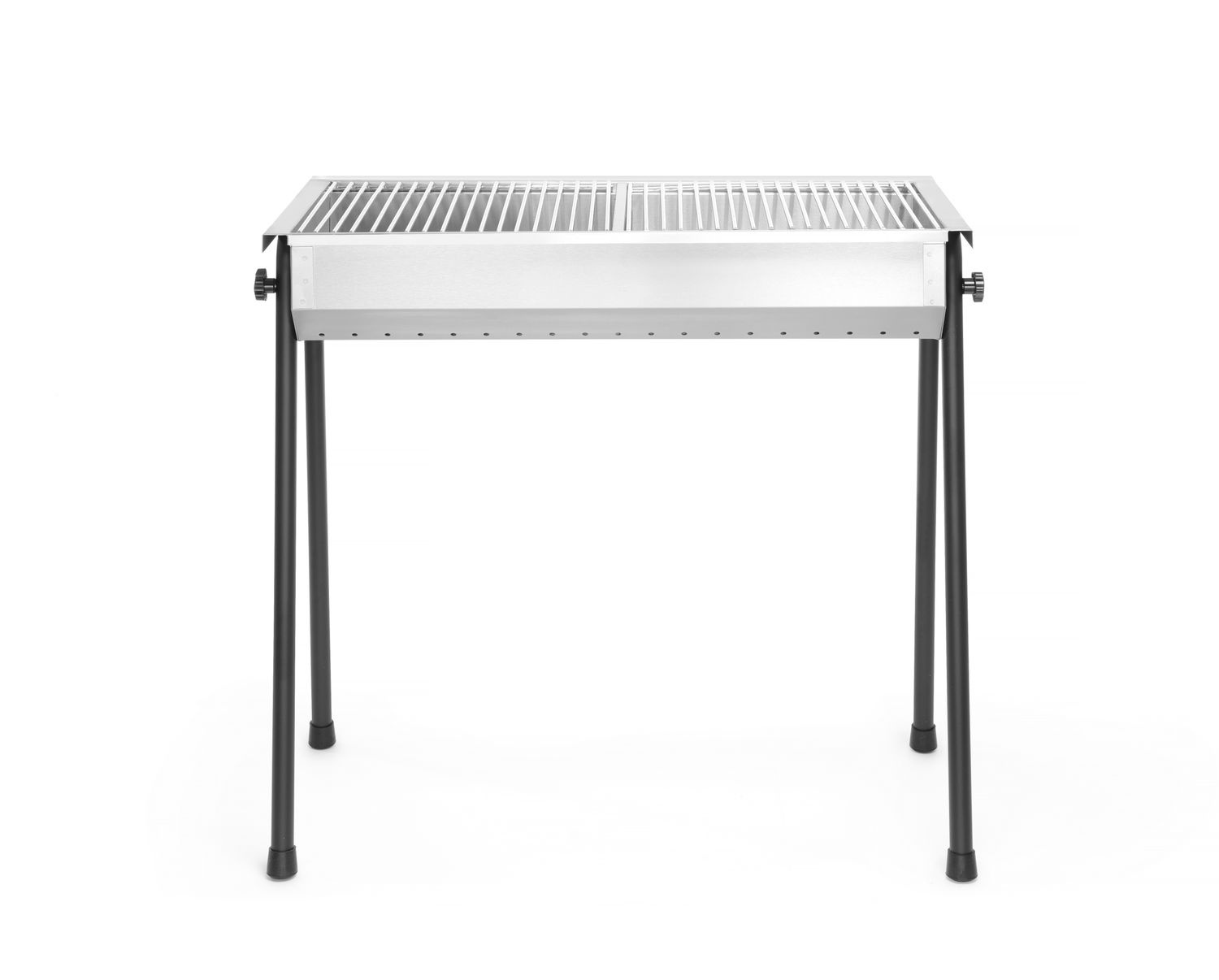 Grill teraszra faszénnel, rács 34,5x34,5 cm | HENDI 150603