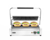 Kontakt panini grill XL, bordázott sütőlapok, 2,7 kW | HENDI 263624