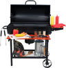 Szénsütő fedéllel, grillrács 71x34.5 cm | LUND 99908