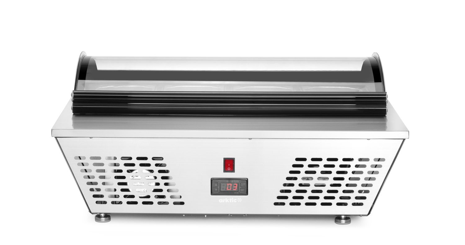 Hűtővitrin 67 l, 0-12°C, 105 W, 76.7x61.2x32.8 cm | HENDI 233672