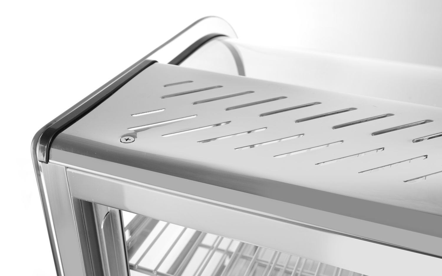Állítható melegen tartó vitrin 160 l, 1.5 kW, 230 V | HENDI 233733