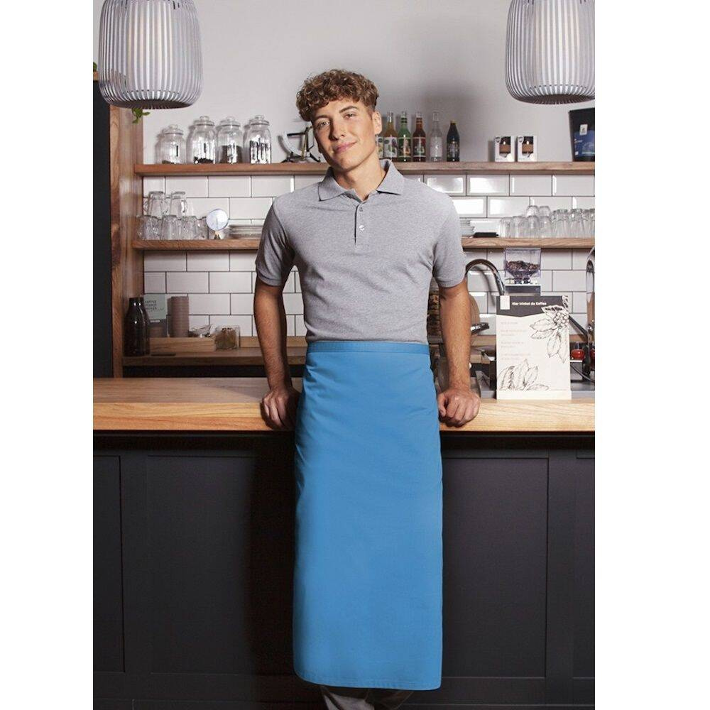 Kellner kötény bistro basic türkiz | KARLOWSKY BBSS 1-43-Stck