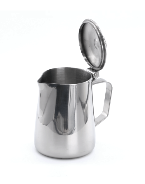 Acél kávé-/teáskanna fedővel, 350 ml | APS 10323