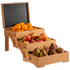 Büfé doboz SEWING BASKET, fa, barna színű, 70.5x37x53.5 cm | APS 11711