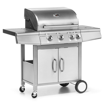 Kültéri gázgrill szekrénnyel és oldalsó égővel, égők száma 3+1, 13.8 kW | FORGAST FG09107