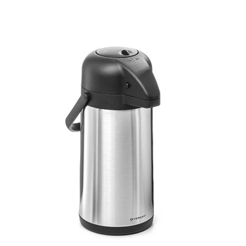 Termosz rozsdamentes acél cateringhez pumpával 2,5 l | FORGAST FG05825