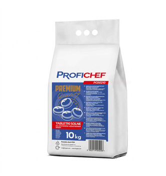 Sótabletták, só vízkezelő rendszerekhez 10 kg | PROFICHEF PC00210