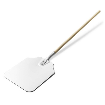 Lapát pizzához, nyél hossza 100 cm, lapátfej 30,5x35,5 cm | FORGAST FG02662