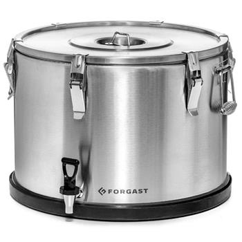 Acél termosz 50 l csappal | FORGAST FG05950